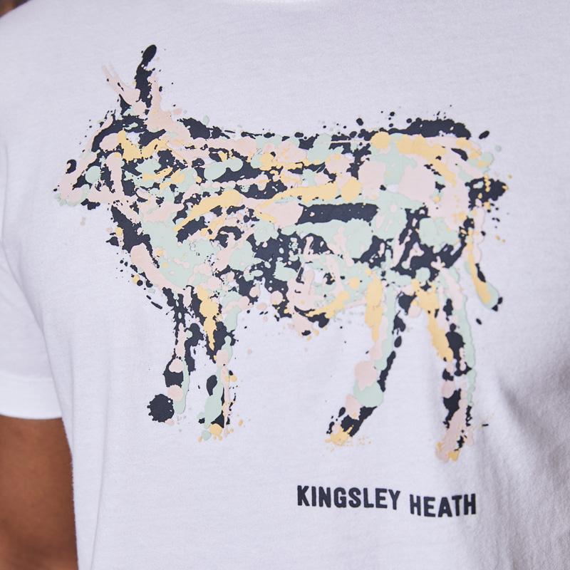 Expressionist Nguni Crew Tee Pelican