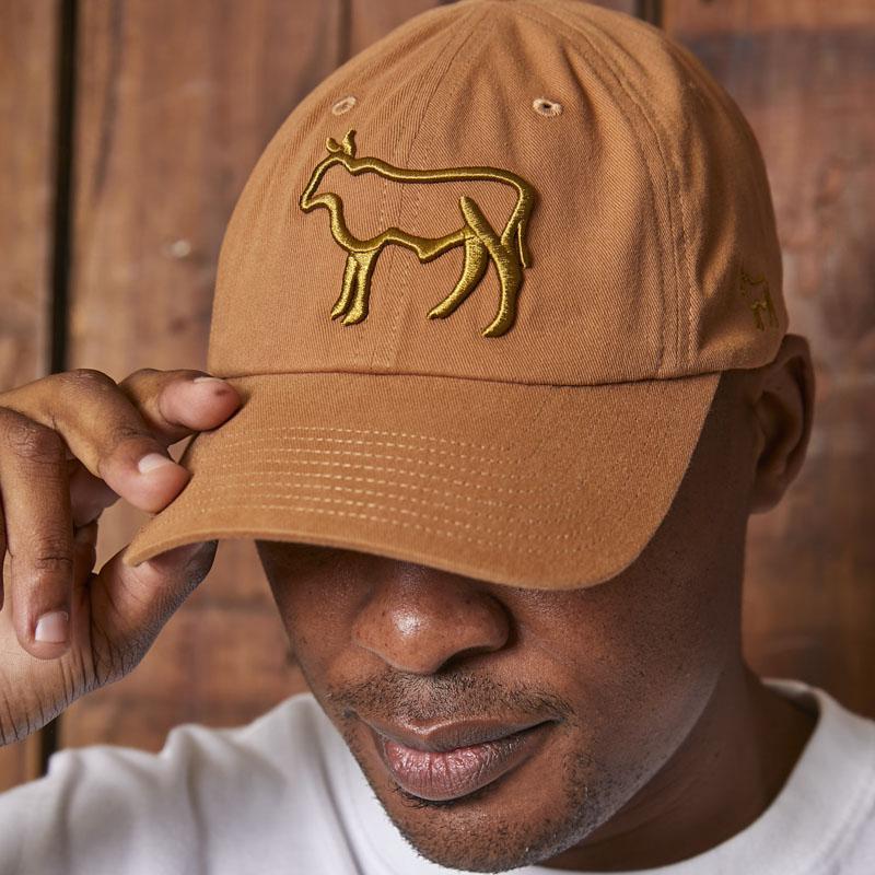 Kingsley Heath Outline Nguni Logo Unstruct Tan/Moss