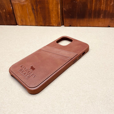 Kingsley Heath Iphone 12 Card Case Tan
