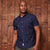 African Summer Short Sleeve Shirt Midnight