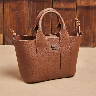 Kingsley Heath Luncheon Shoulder Bag Tan