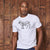 Ethnic Doodle Nguni Crew Tee Pelican