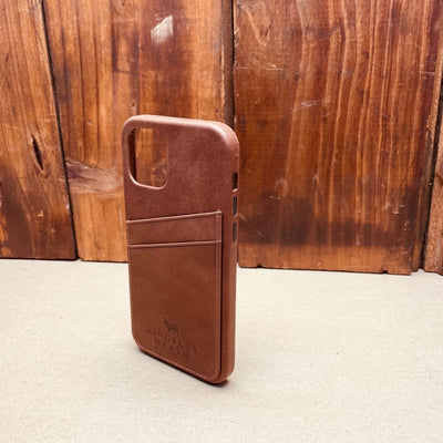 Kingsley Heath Iphone 12 Card Case Tan