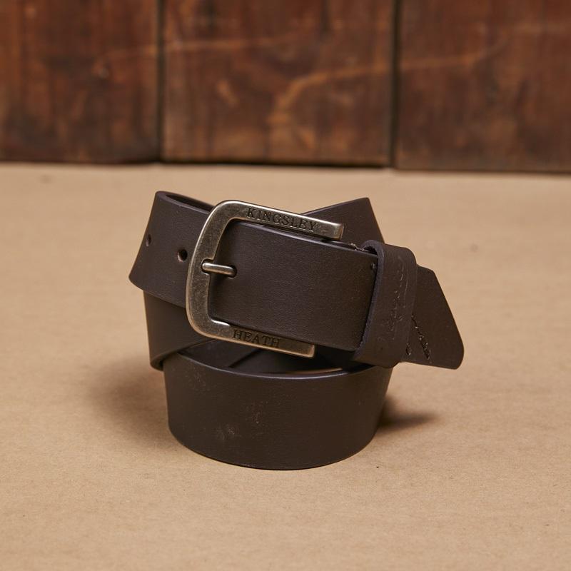 Kingsley Heath Slant Stitch Belt Buffalo/Nickel