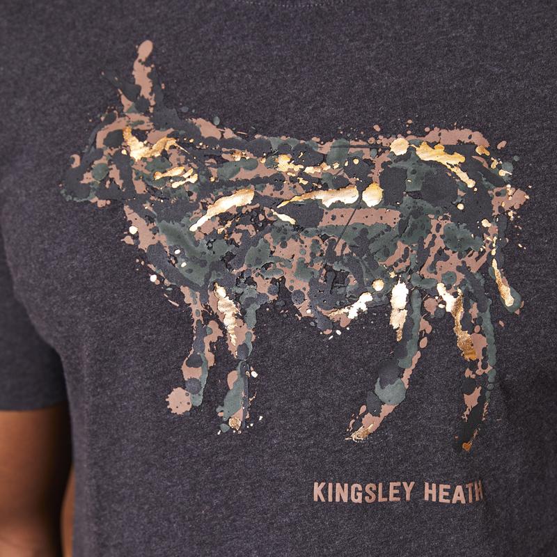 Expressionist Nguni Crew Tee Gravel