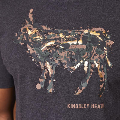 Expressionist Nguni Crew Tee Gravel