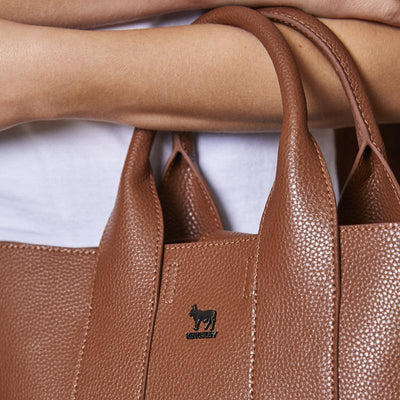 Kingsley Heath Luncheon Shoulder Bag Tan