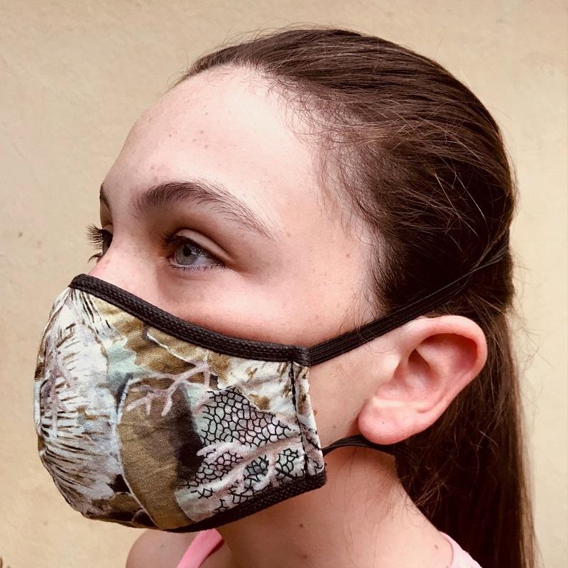 Coral Garden Mask Seafoam