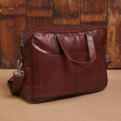 Kingsley Heath Professional Messenger II Bag Tan