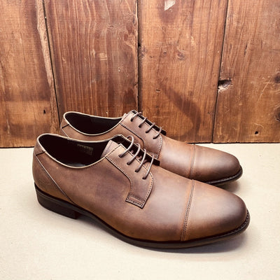 Kingsley Heath Long Street Toe Cap Tan/Choc