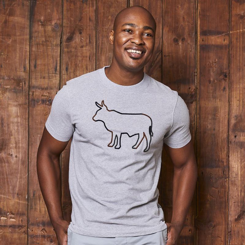 Camo Outline Nguni Crew Tee Vervet