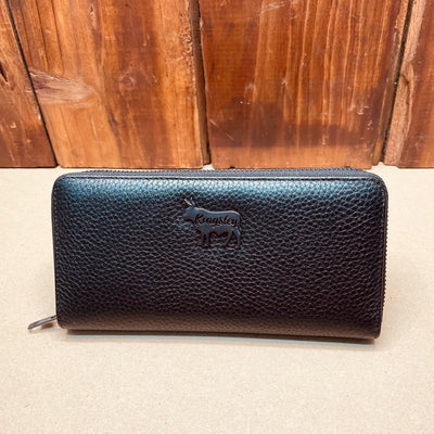 Kingsley Heath Pebbled Trim Purse Mamba