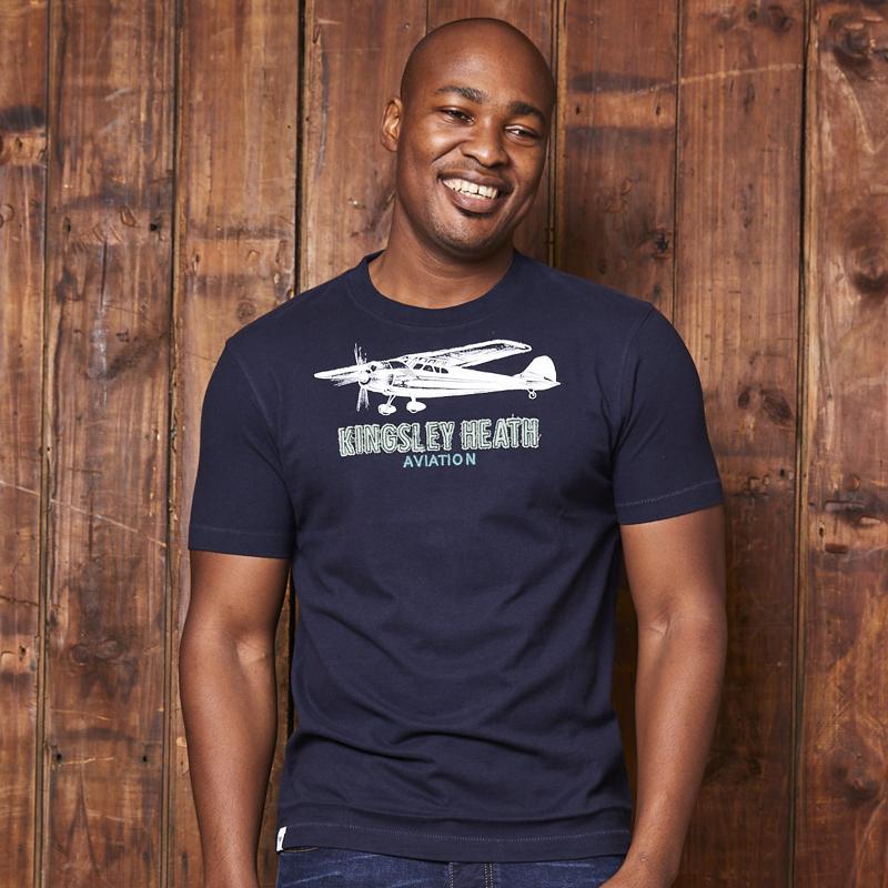 Into The Clouds Crew Tee Midnight