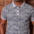 Ethnic Doodle Print Sjcpn Polo Vervet