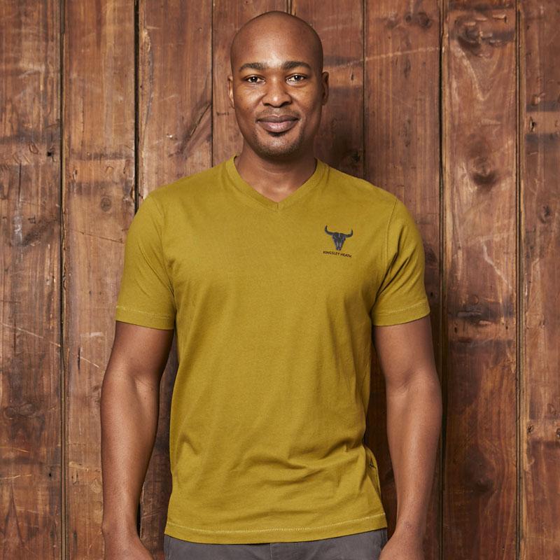 Classic Skull Badge Crew Tee Moss