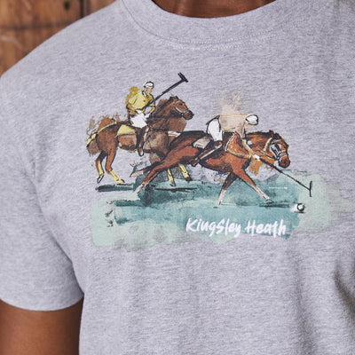 Kingsley Heath Polo Club Crew Tee Vervet