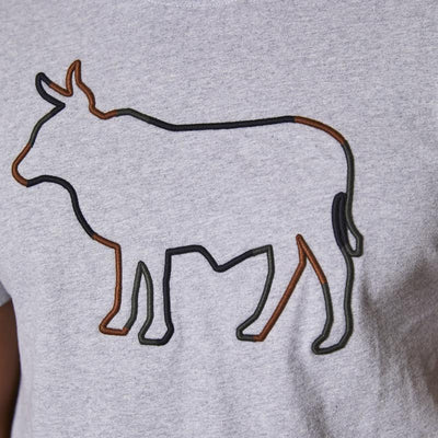 Camo Outline Nguni Crew Tee Vervet