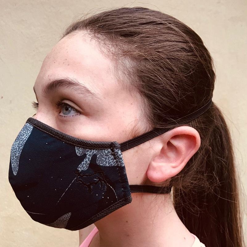 Kingsley Heath Manta Ray Mask Midnight