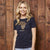 Africa Luxe Crew Tee Midnight