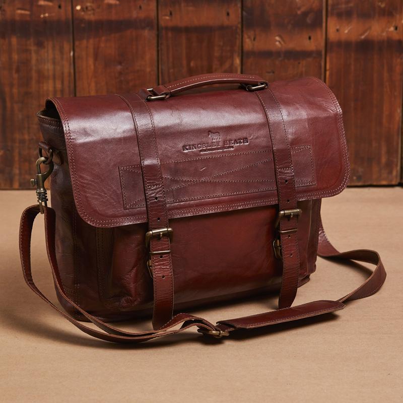 Kingsley Heath Touring Messenger Bag Tan