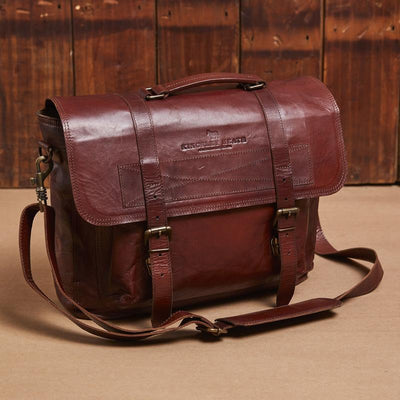 Kingsley Heath Touring Messenger Bag Tan