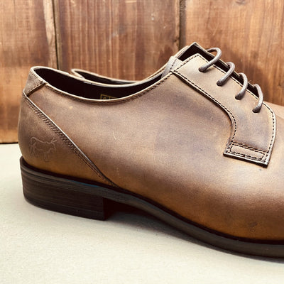 Kingsley Heath Long Street Toe Cap Tan/Choc