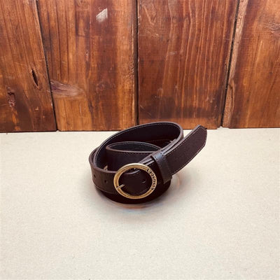 Kingsley Heath Branded Buckle Belt Buffalo/Brass