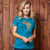 Home Of The Nguni Crew Tee Teal