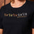 Foil Repeat Nguni Regular Crew Tee Mamba