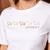 Foil Repeat Nguni Regular Crew Tee Pelican