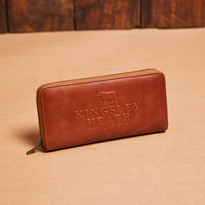 Kingsley Heath Classic Logo Purse Tan