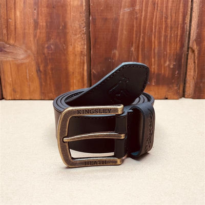 Kingsley Heath Single Stitch Belt Mamba/Brass