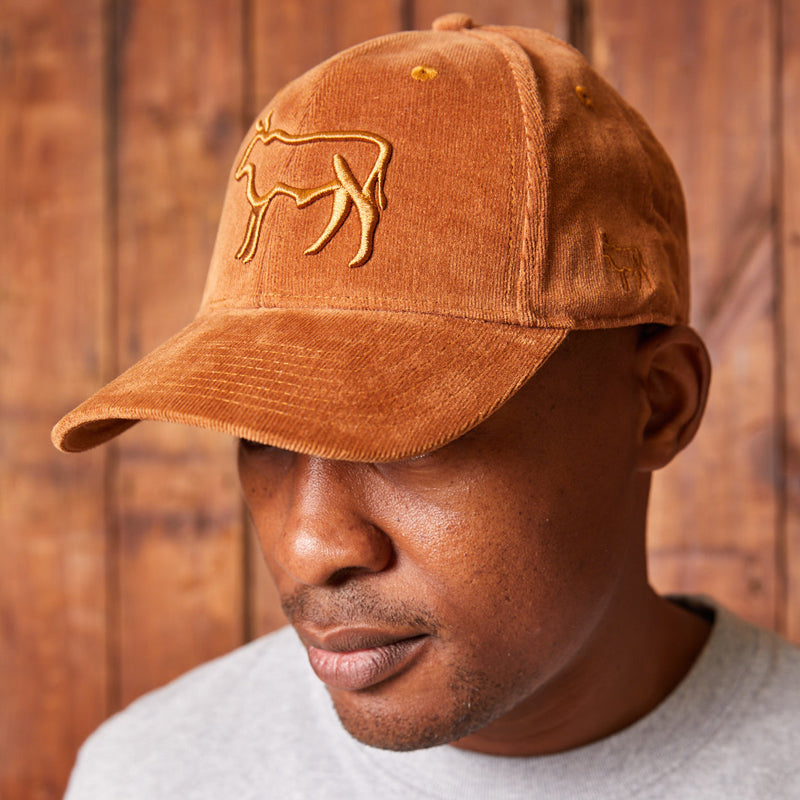 Kingsley Heath Cord Nguni Logo Tan