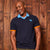Contrast V-Neck SJ Polo Midnight