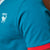 Contrast V-Neck SJ Polo Teal