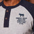 Classic Contrast Raglan SJ Henley Vervet