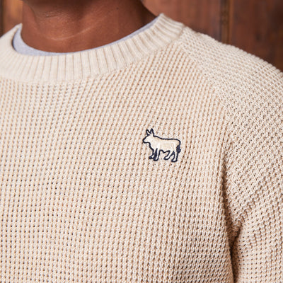 Kamberg Adventure Waffle Pullover Pangolin
