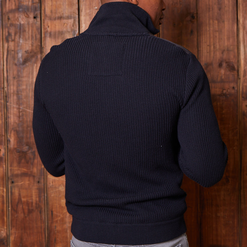 Franschhoek Quilted Zip Up Knit Mamba