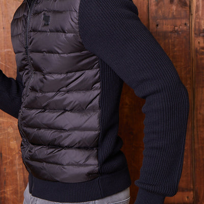 Franschhoek Quilted Zip Up Knit Mamba