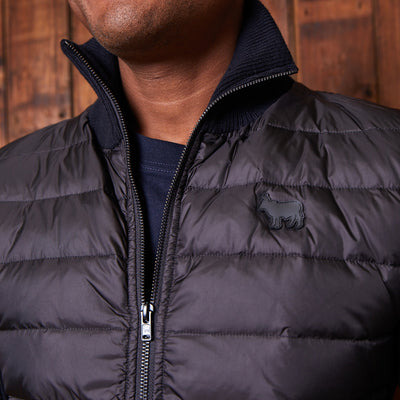 Franschhoek Quilted Zip Up Knit Mamba