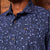 Ethnic Fusion Slim Fit Shirt Midnight