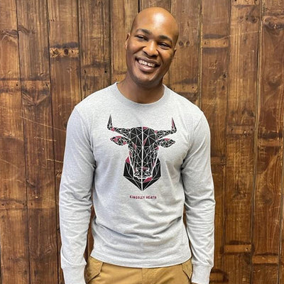 Geo Nguni Longsleeve Tee Vervet