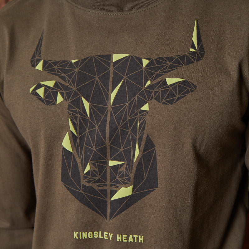 Geo Nguni Longsleeve Tee Fatigue