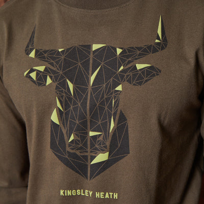 Geo Nguni Longsleeve Tee Fatigue