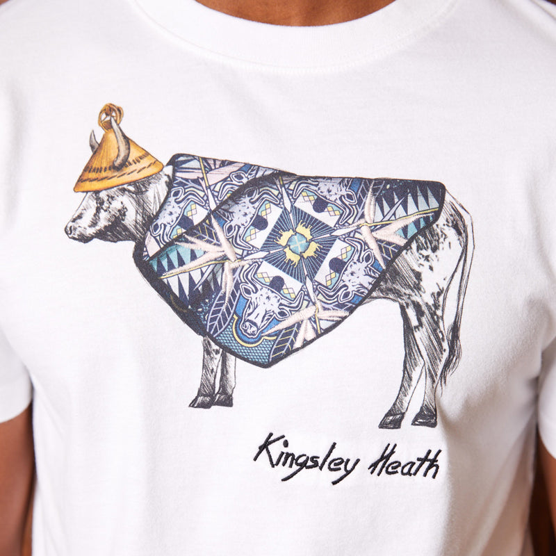 Herdsman Nguni Crew Tee Pelican