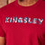 Cracked Kingsley Corp Crew Tee Merlot