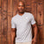 Classic Striped Kh V-Neck Tee Vervet