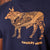 Afrika Doodle Nguni Crew Tee Midnight