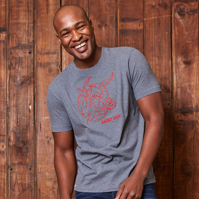Chainstitch Nguni Crew Tee Jackal