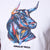 Astract Nguni Head Crew Tee Pelican